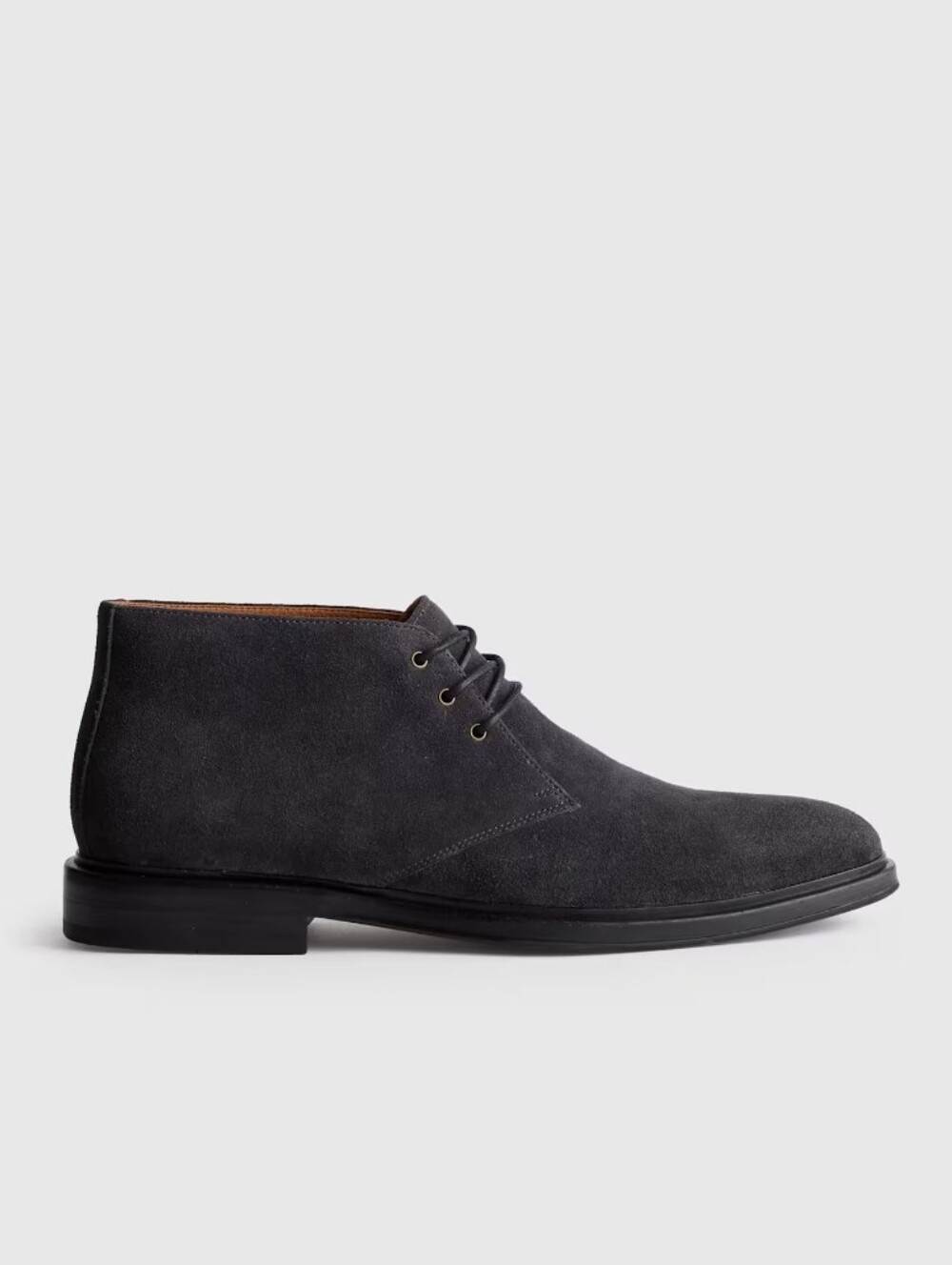 Quince Heritage Suede Chukka Boot - Charcoal